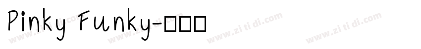 Pinky Funky字体转换